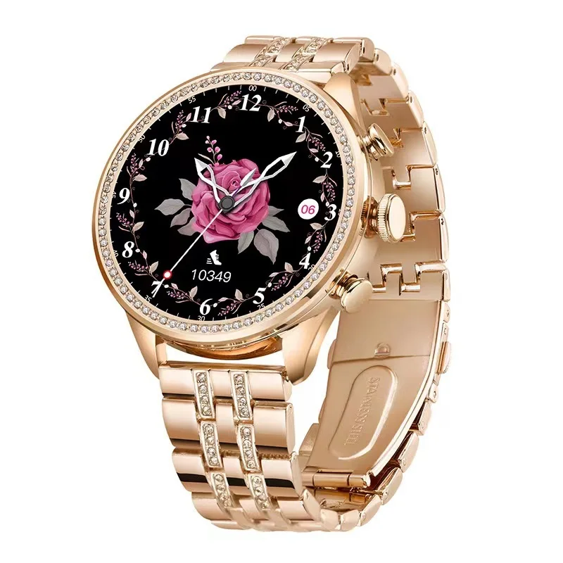 

2023 New GEN9 Women's Fashion Light Luxury Smart Watch Bluetooth Call Women's Health Monitoring Step Round Watch Smart Watch Hot