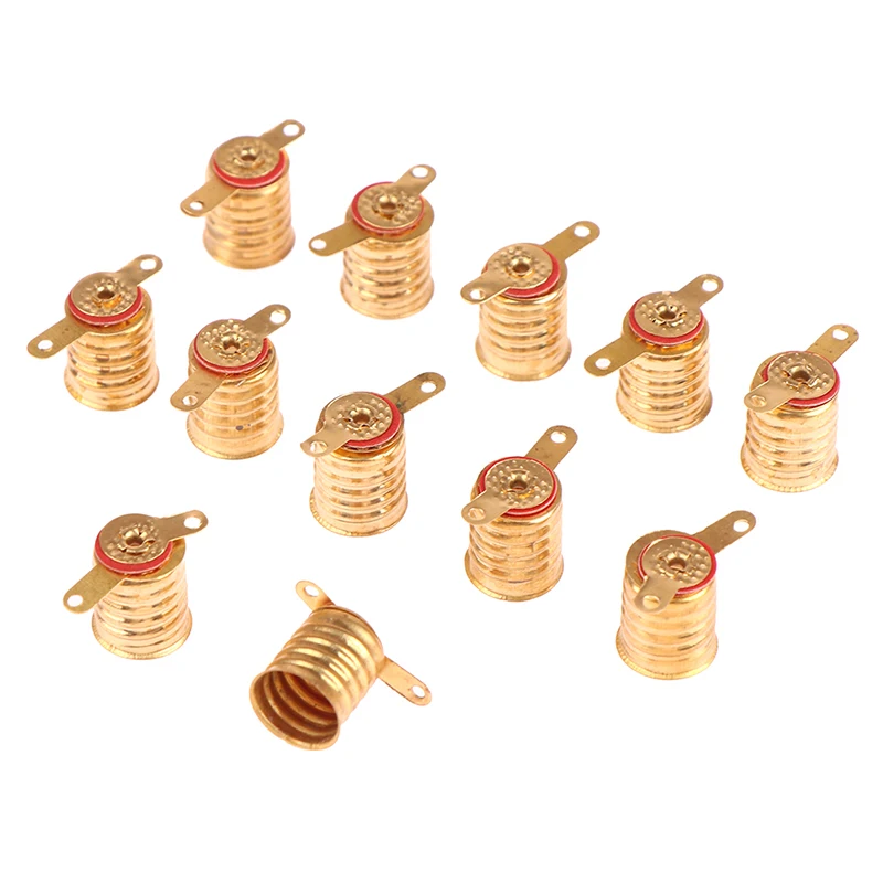 E10 Screw-Type Lamp Base Holder 10PCS lamp holder lamp bulb holder lamp base led lamp base diy lighting accessories