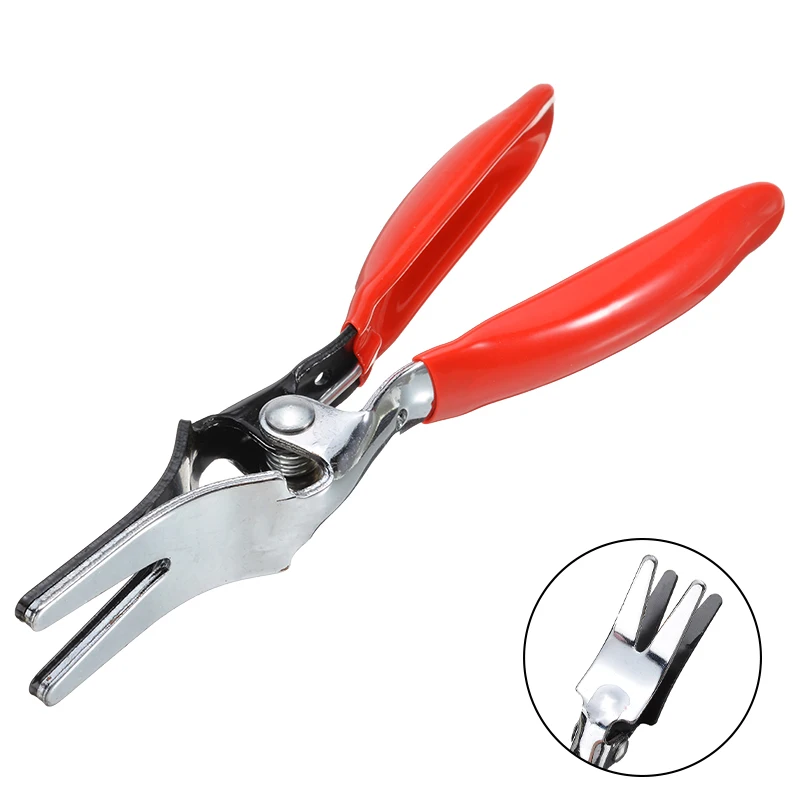 Flexible Auto Angled Type Fuel Angled Vacuum Line Tube Hose Remover Separator Pliers Pipe Tool Hand Tool