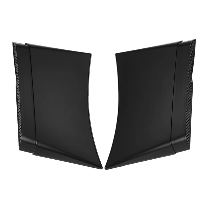 Car Fender Scoop Cover 2PCS Black Car Rear Side Fender Scoop Air Vents Intake Outlet Cover Trim For Chevrolet Camaro-ABS Plastic