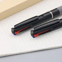 3 в 1, красный/черный/синий цвет чернил, 0,7 мм, студенческие шариковые ручки, шариковые ручки, канцелярские принадлежности, изысканные школьные принадлежности, карандаши для офиса — изображение 4