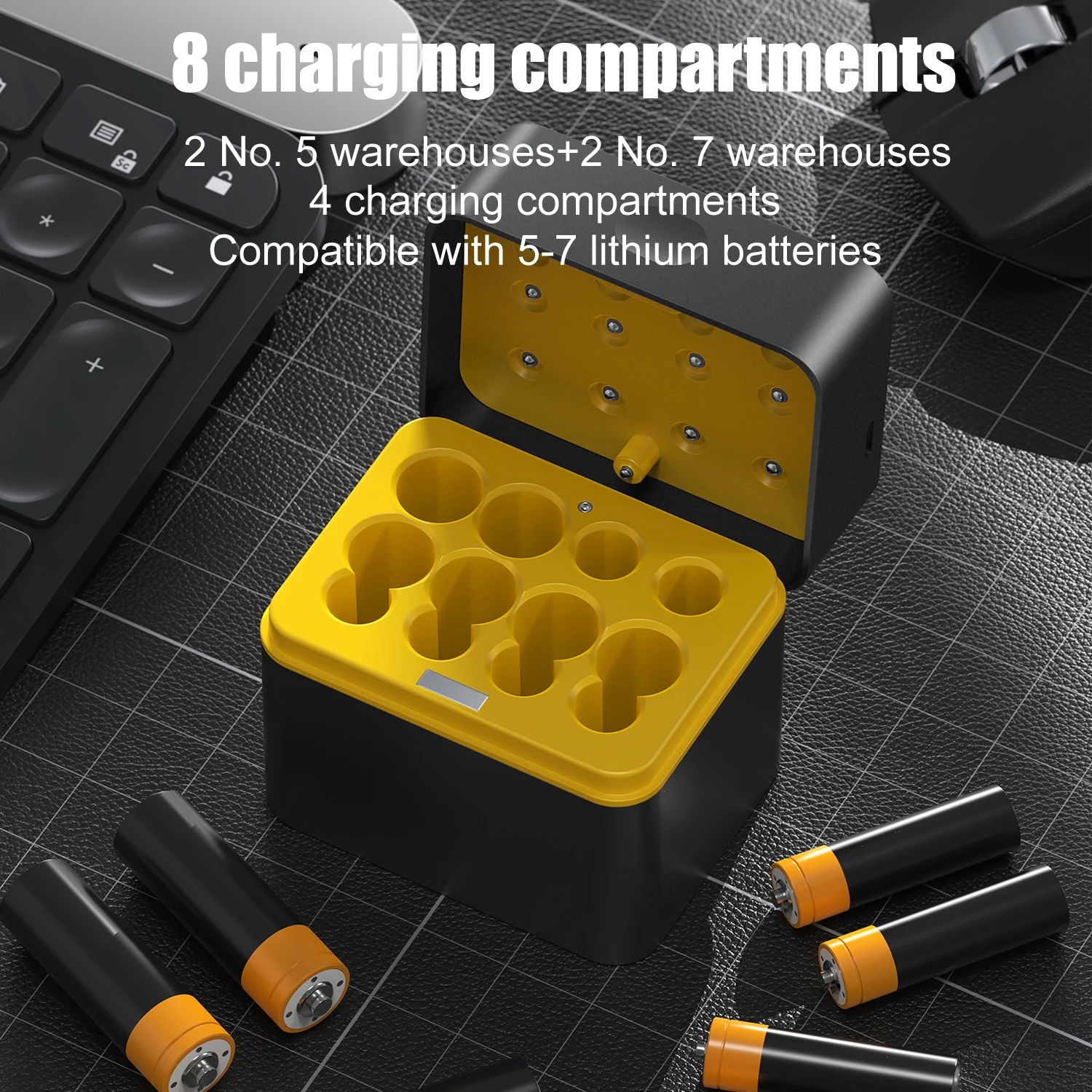 Multi-Function Charging Case Constant-Voltage Lithium Battery Charger