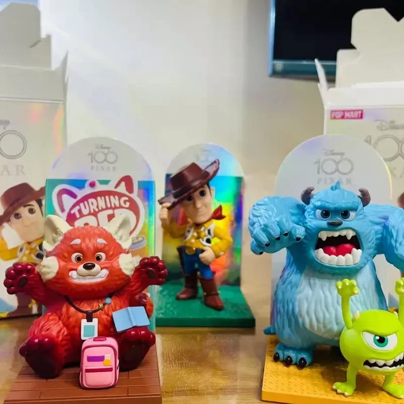 2023 New Anime Disney Blind Box Anniversary Pixar Collection Mystery Box Trendy Creative Desktop Decoration Birthday Child Gift