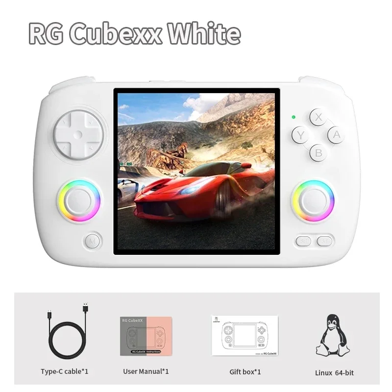 NEW ANBERNIC RG CUBE XX Retro Handheld Game Console Video Player