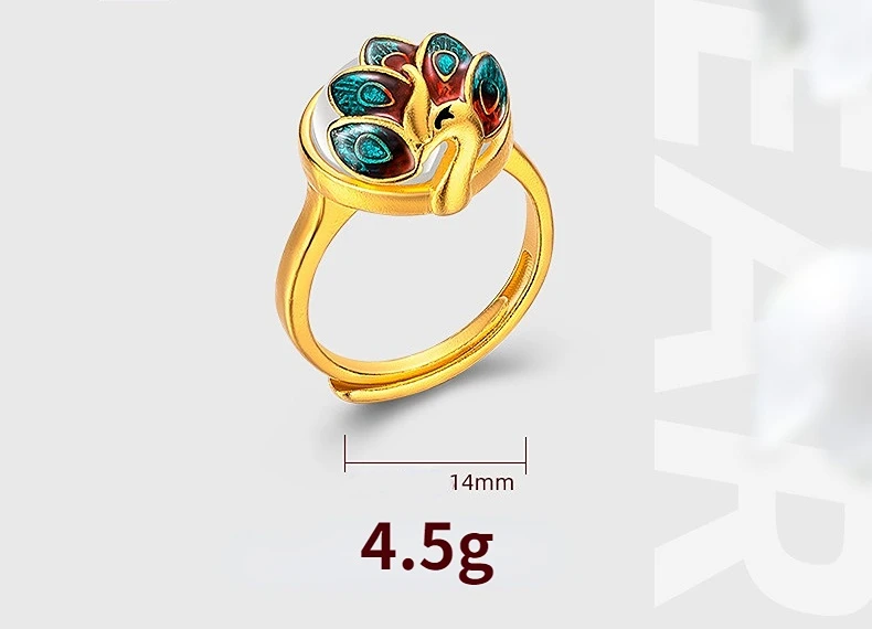 memoir Gold Plated, Designer Created, Pachikari Work, Red and Green Peacock  Shape, 3D, Latest Fashion Finger Ring Women Stylish Brass Gold Plated Ring  Price in India - Buy memoir Gold Plated, Designer