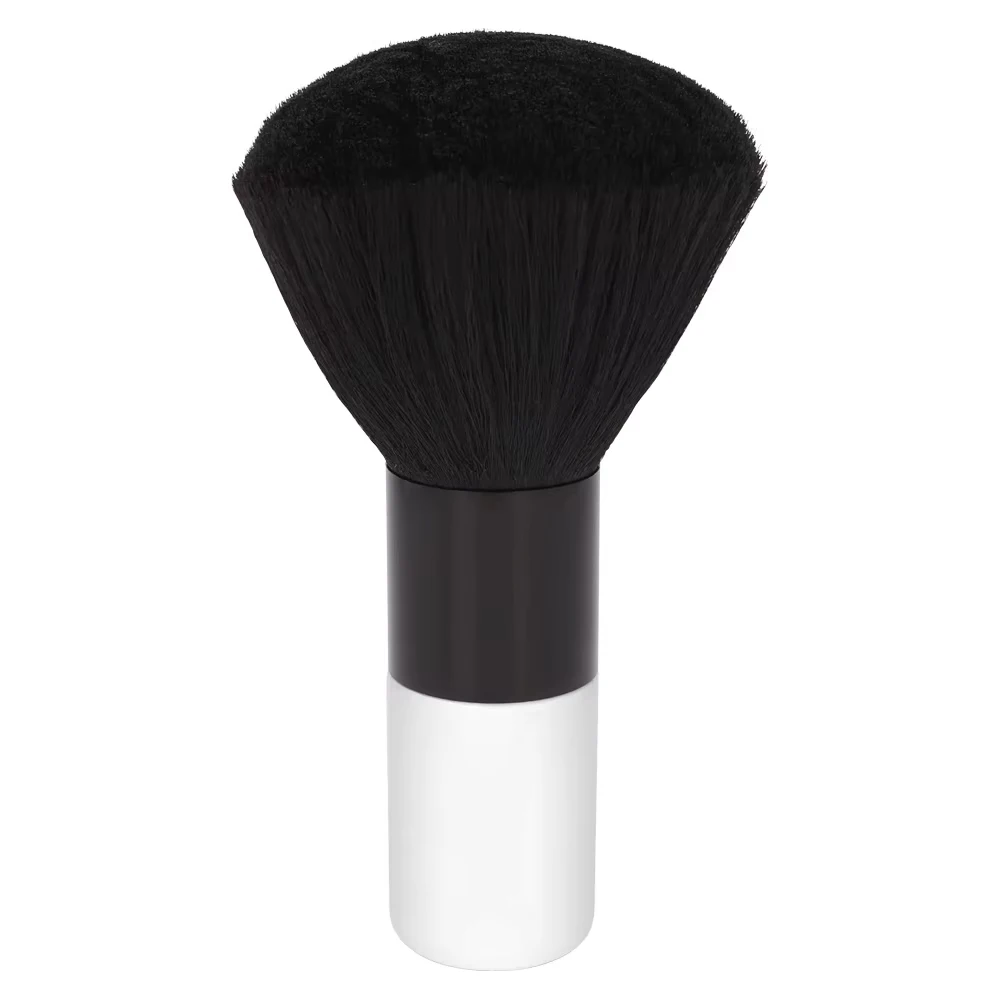 Black Soft Neck and Face Duster Brush for Barber and Salon Styling