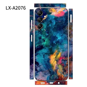 Pellicola Protettiva Completa per Samsung A14 A34 A54 A55 5G, Adesivi Aurora per Cover Posteriore, Protezione Ultra Sottile per A14 5G