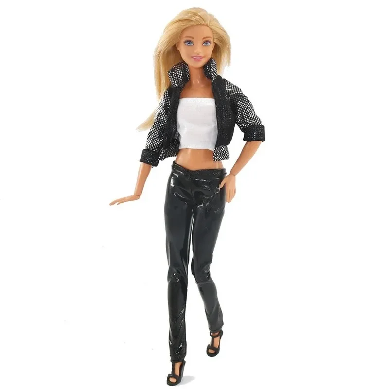 New Doll Clothes Dress Up Suit Jeans Mini Casual Fashion Apparel for 30cm Accessories Kid Girl Toy