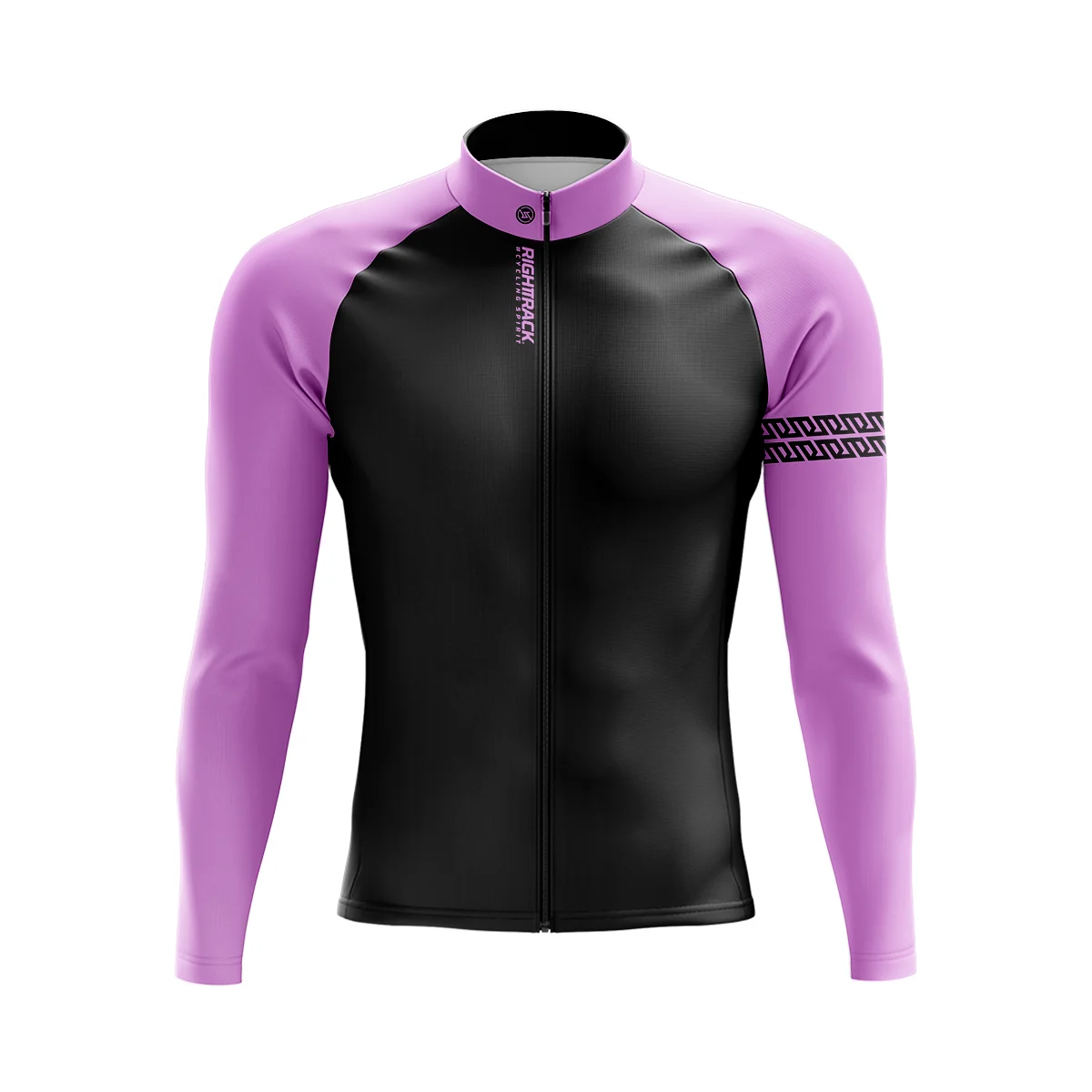thumbnail image 1 of Nueva camiseta de ciclismo de invierno para hombre, de manga larga, polar, térmica, colorida, ropa de ciclismo RIGHTTRACK, ropa superior para bicicleta de montaña, 1 of 5
