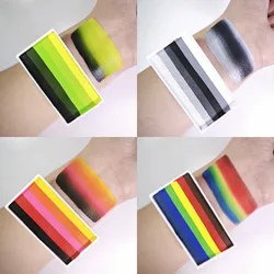 Hot Rainbow Split Cakes 20g Body Art Face Painting Water-based Holiday Adults Kids Cosplay Fancy Dress Costumes Stage Hot Sell