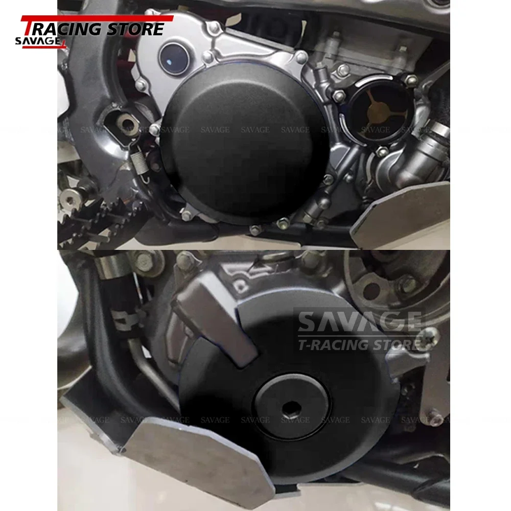 Motorycle Left Side Clutch Engine Case For SUZUKI DRZ400 DRZ400E DRZ400S DRZ400SM Crankcase Cover Guards Protector DR-Z DRZ 400