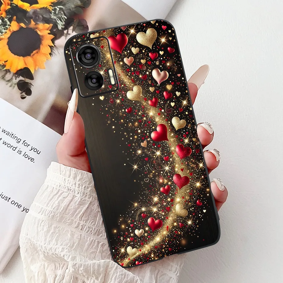 Cute Painted Shockproof Phone Case for Motorola Edge 30 Neo - Soft Protective Cover