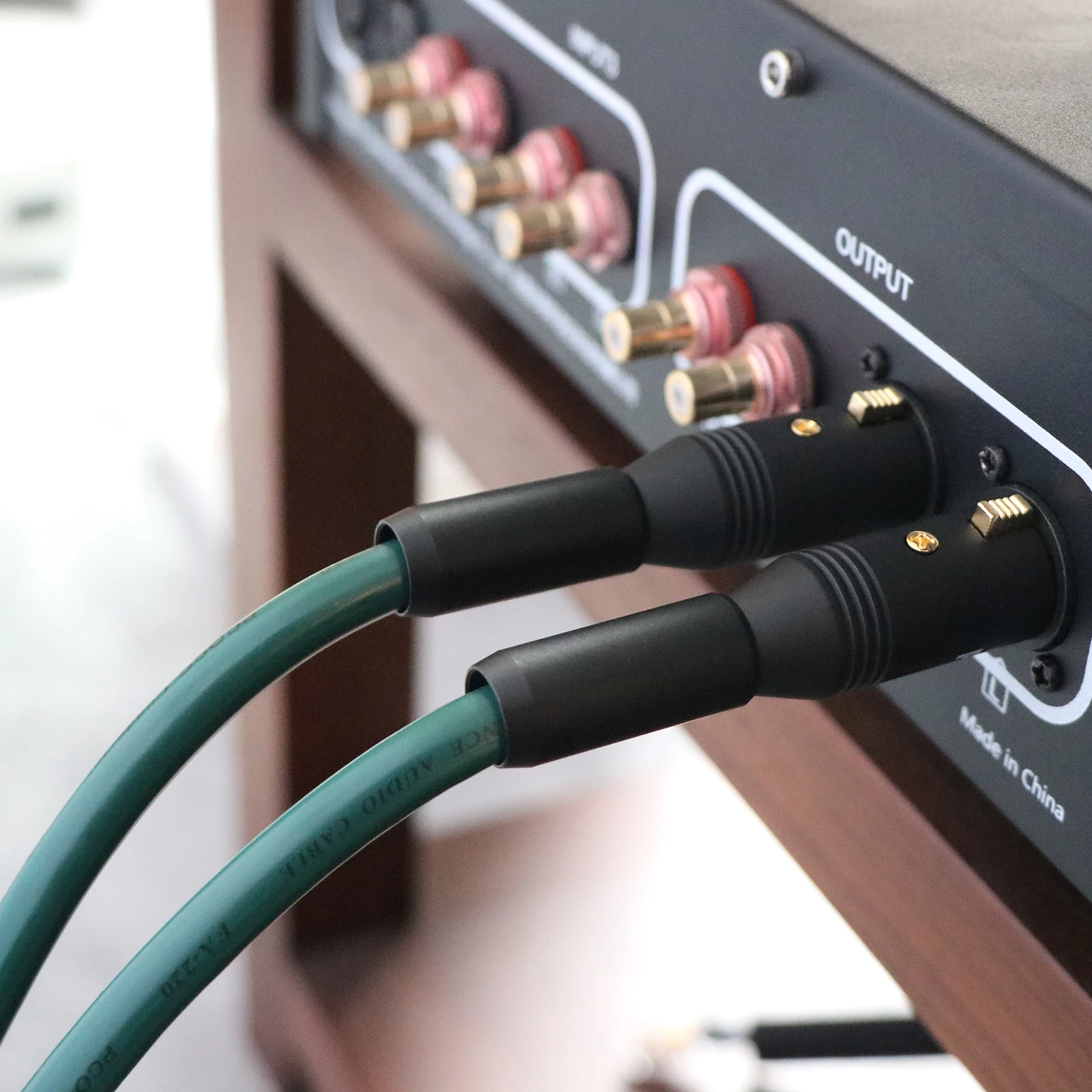 1 Paar X411 Furukawa FA-220 HiFi Audio High-End OCC XLR/RCA-Signalkabel mit 3-poligen vergoldeten/rhodinierten XLR-Anschlüssen/RCA-Stecker – Detail 19