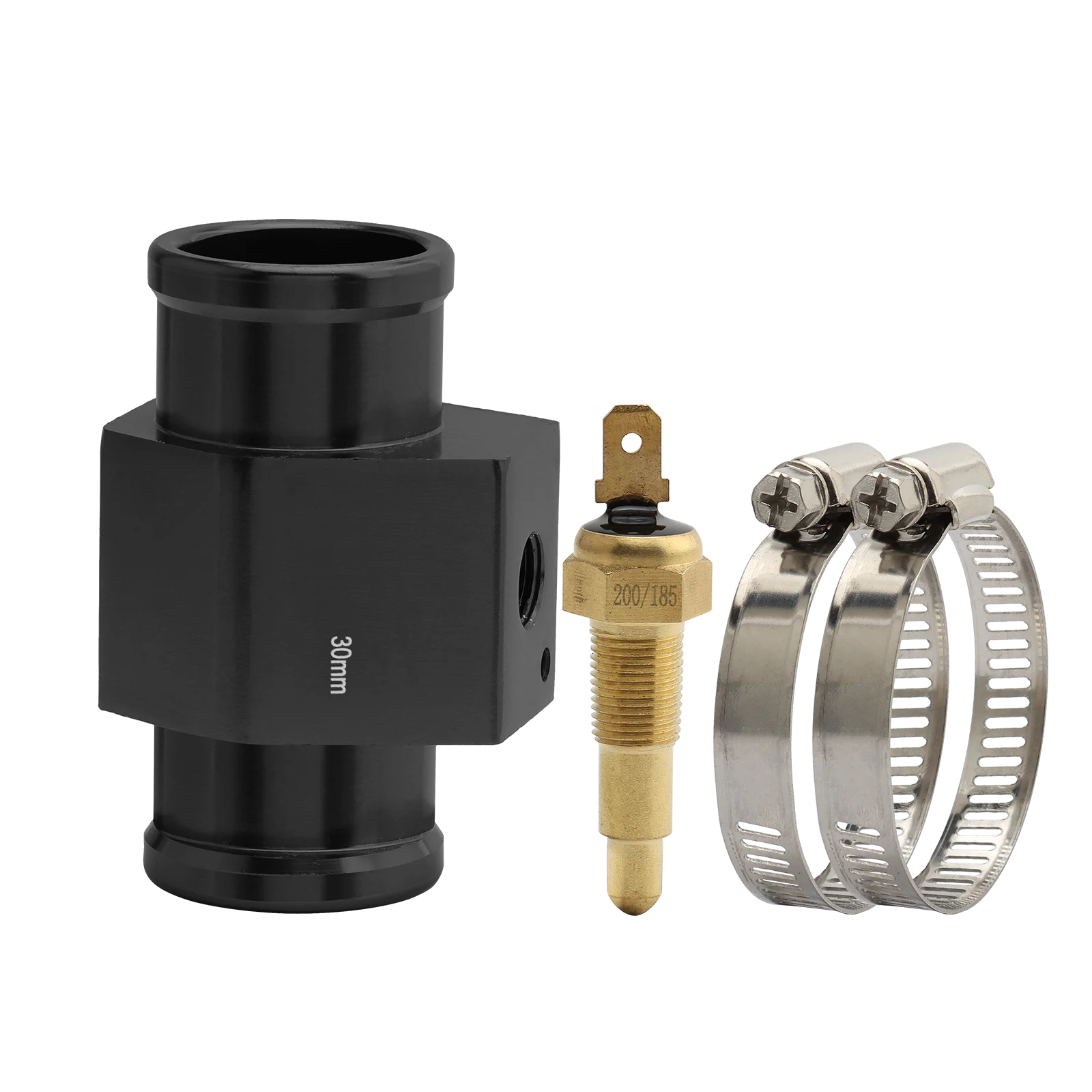  Wassertemperatur-Verbindungsrohr 40/38/36/34/32/30/28 mm Schlauchadapter mit 1/8 Zoll NPT Motorkühlgebläse Thermostat Temperatursensorschalter – Detail 8