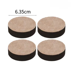 Round Thickened Non - Slip Felt Floor Protection Pads - 24pcs (6.35cm)