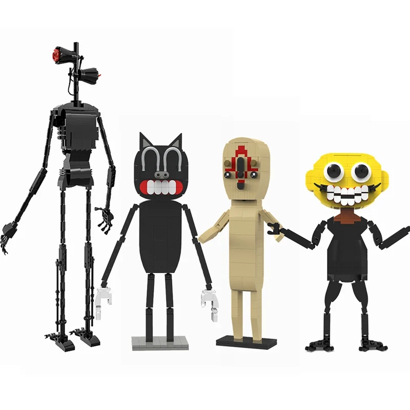 Trevor Henderson Lego Siren Head Brick Pieces Great Mother