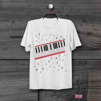 Short Sleeve Cotton Piano Beat It Michael Jackson Mtv Video Retro Vintage Hipster Unisex T-Shirt Print T-shirt Women Clothes 1