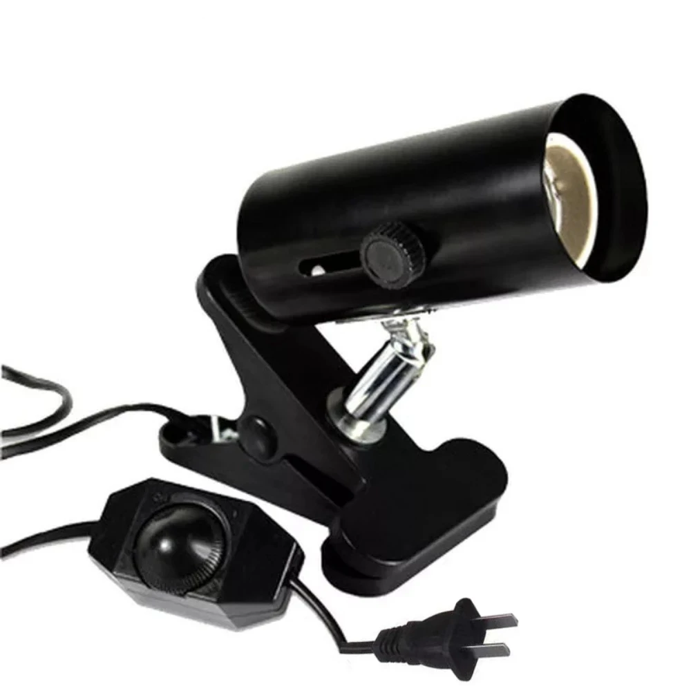 UVA Heating Lamp Clip, Plant Bracket Crawler, Pet Turtle Drying Back Lamp, Universal Holder, UVB Ceramic, 360 Degrees