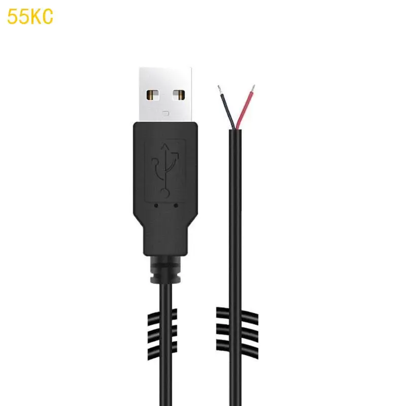 LED 팬 드라이빙 레코더 전원 공급 장치 케이블을위한 55KC 5V 충전 코드 확장 와이어
