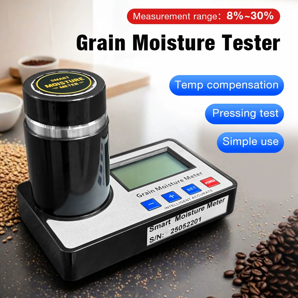 AMT155 Smart Grain Moisture Meter for 19 Kinds Grains