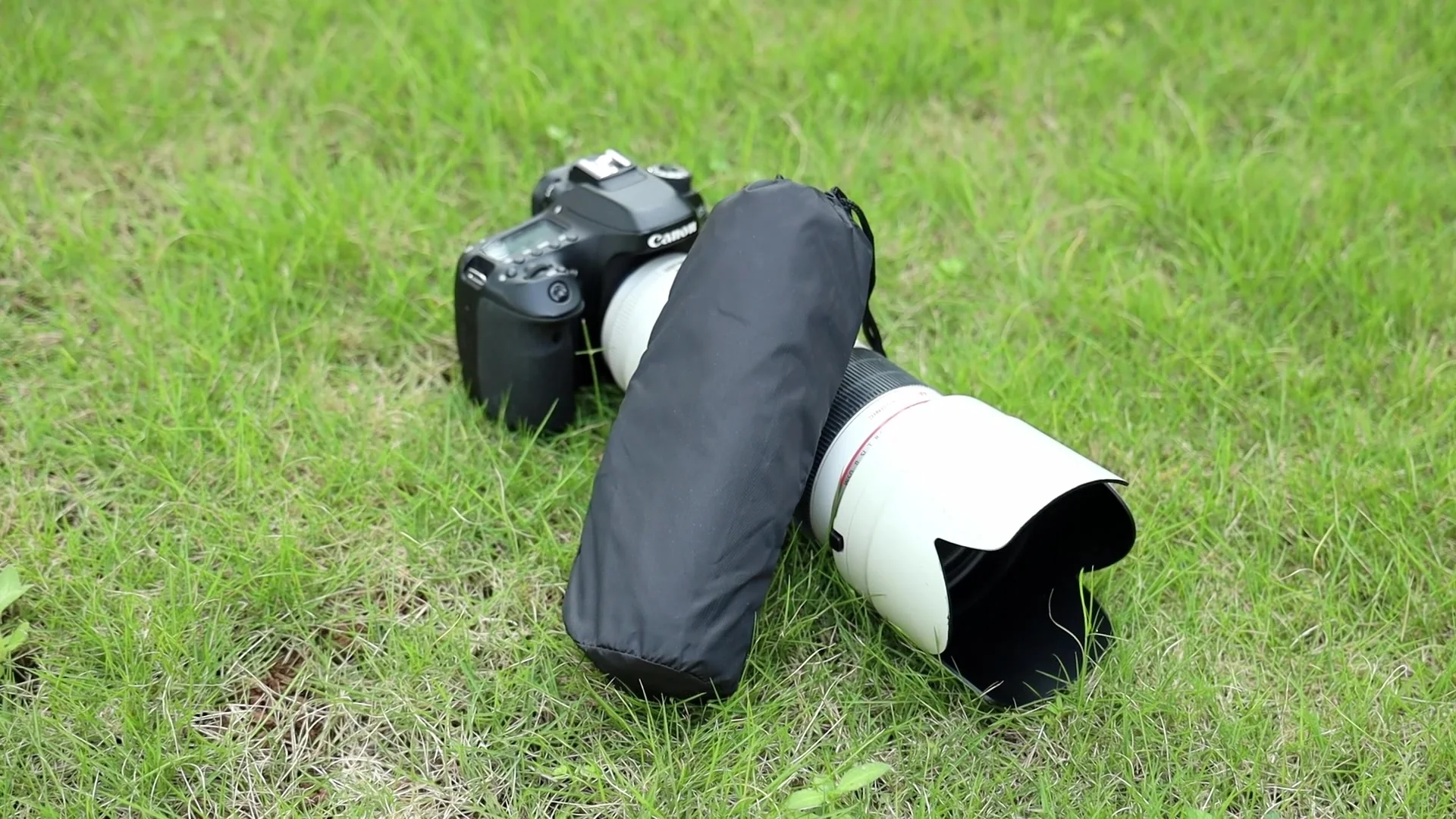 JJC Camera Rain Cover For Nikon Z7 Z6 D780 D850 D810 D800 D7500 D7200 D5600 D5500 Canon Eos 7d Mark Ii 5ds R 850d 800d 760d 750d 90d 80d 77d 70d Sony A99ii A77ii Simliar Size Cameras Rain Sleeve - View #3