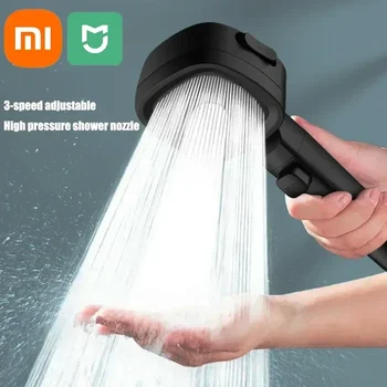 Xiaomi Mijia Soffione doccia ad alta pressione a 3 modalità Soffioni doccia a risparmio idrico Spruzzatore per massaggio ad acqua regolabile Accessori per il bagno 1