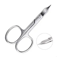 50LD Stainless Steel Curved Scissors Manicure Pedicure Grooming Tool Scissors for Professional Finger & Toe Care 2
