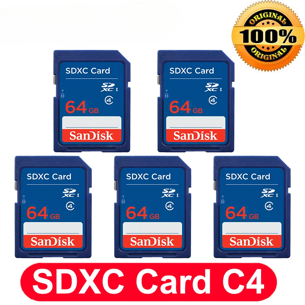 SanDisk SDSDB-064G-Z35 64 ⰡƮ SD ī Ŭ 4 SDHC ޸ ī 64 ⰡƮ C4 ī sd ī޶   Ȯ