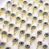 100pcs/Lot Factory Wholesale Hot Mix Colors Devil Eye Finger Ring Party Hot Gothic Oval Blue Red Green Eye Ball Jewelry 1