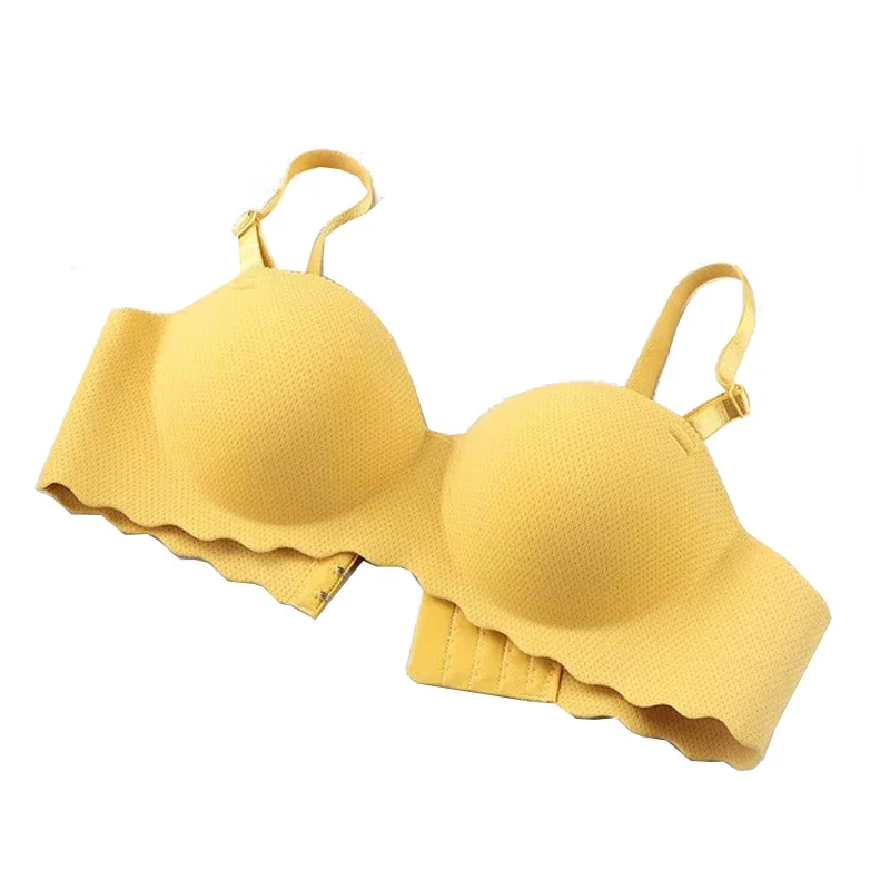 2025 Sexy Bras Women Solid Color Seamless Underwear Wireless Lingerie One-pieces Convertible Straps Brassiere Bra Women Lingerie
