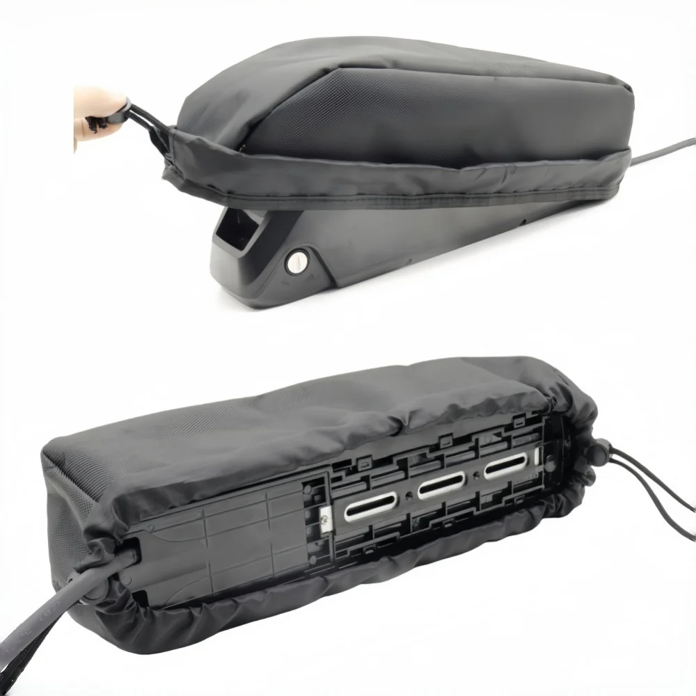 Heavy duty waterproof 1680D Oxford cloth ebike battery protective bag for Hailong style packs
