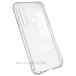 Custodia protettiva in silicone trasparente per telefono