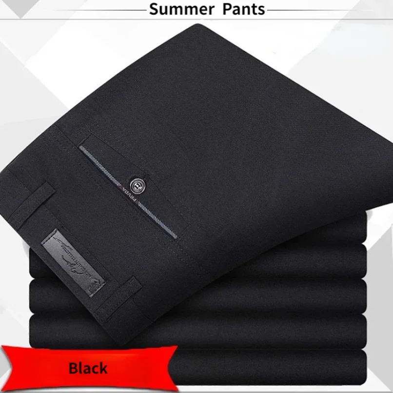 High Quality Men\'s Classic Suit Pants Spring Summer Pants High Waist Autumn Trousers Business Casual Pant Dropshipping Gozbkf