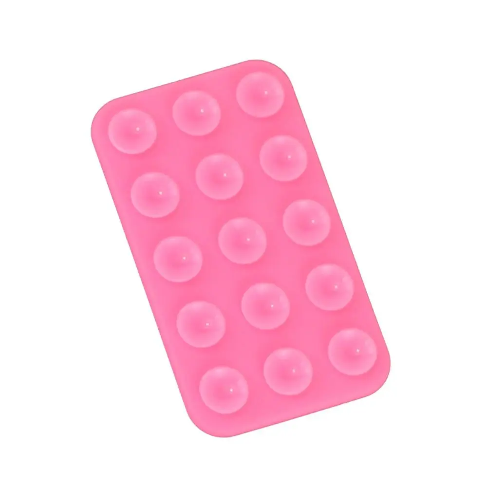 Universal Adhesive Silicone Phone Wallet and Mount with Strong Suction Cup, Hands-Free Design
