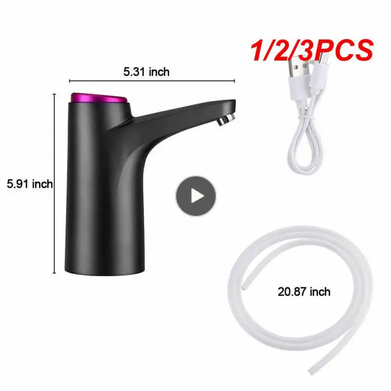 

1/2/3PCS saengQ Water Pump Bottle Automatic Electric Water Dispenser Household Gallon Drinking Switch Smart Water Treatment