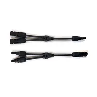 1/5/20/100 Sets DC PV Y Branch Photovoltaic Solar Connector 1000V 30A Male Female 3-Way 4-Way 5-Way Plug 1 To 2/3/4 Adapter 5