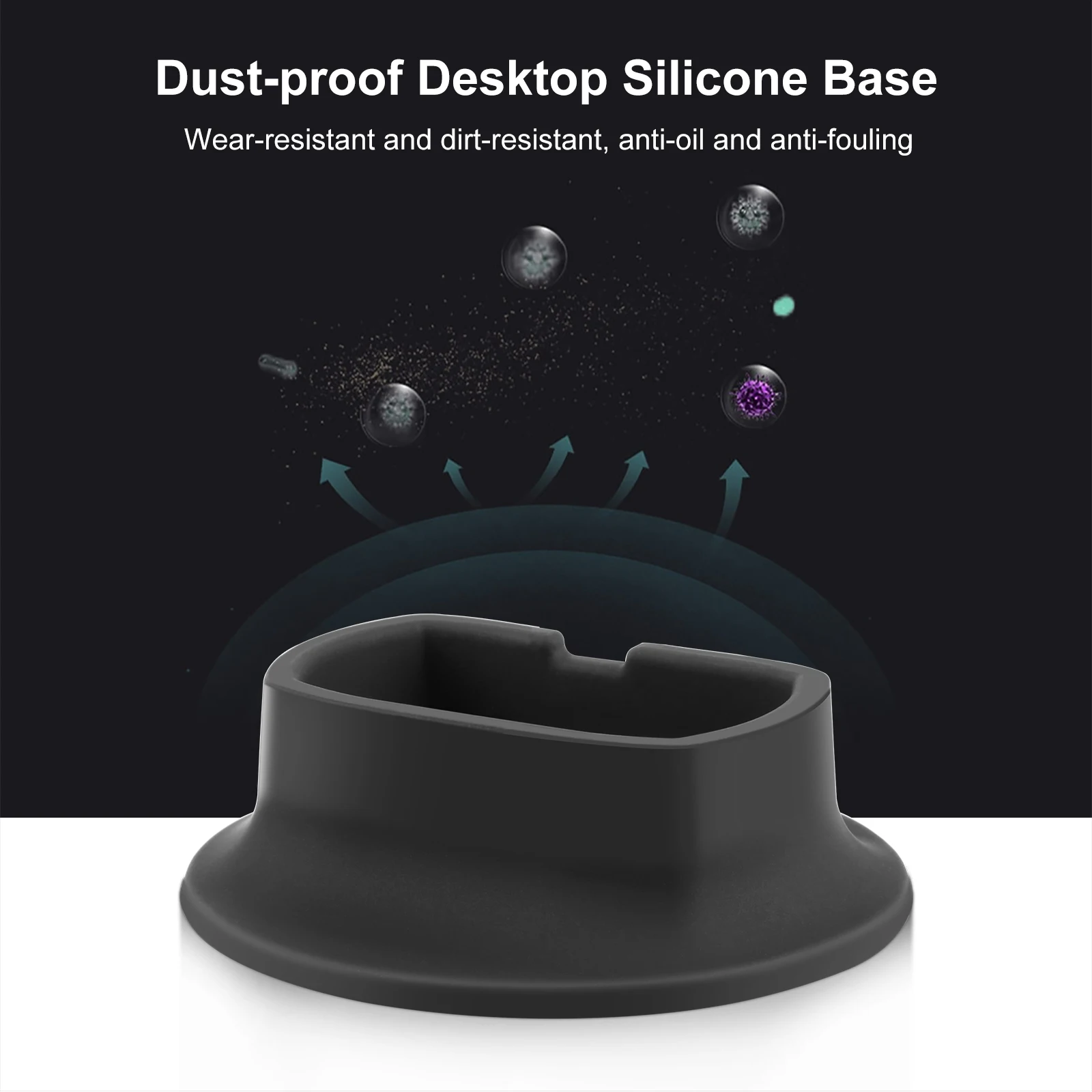 For Insta360 X4 PULUZ Silicone Dock Desktop Fixed Base Bracket