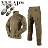 Surface Waterproof Coyote Camouflage Suit Upgraded  Camouflage Clothing Tactical Pants Tactical Shirt Combat Shirt 1