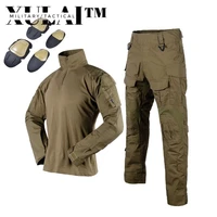Surface Waterproof Coyote Camouflage Suit Upgraded  Camouflage Clothing Tactical Pants Tactical Shirt Combat Shirt 1