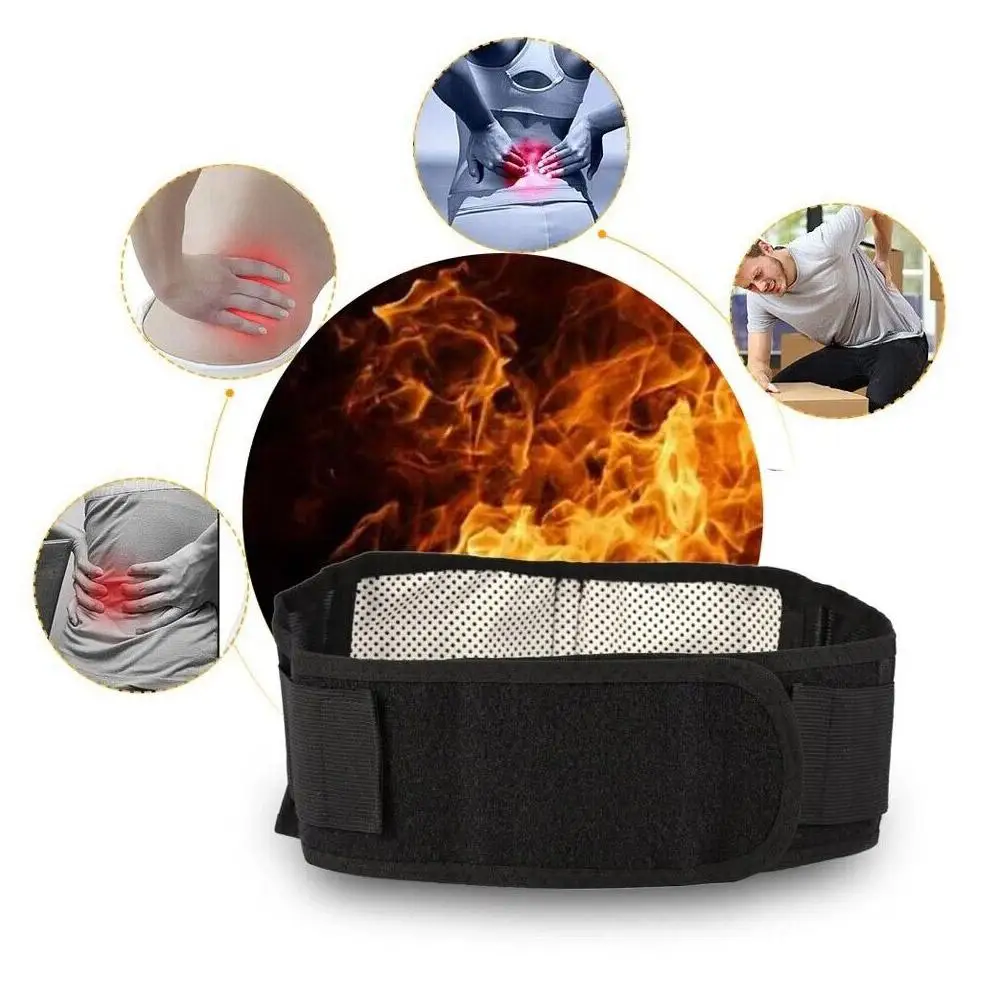 New Adjustable Waist Tourmaline Self Heating Magnetic Therapy Back Waist Support Belt Lumbar Brace Massage Band Health Care