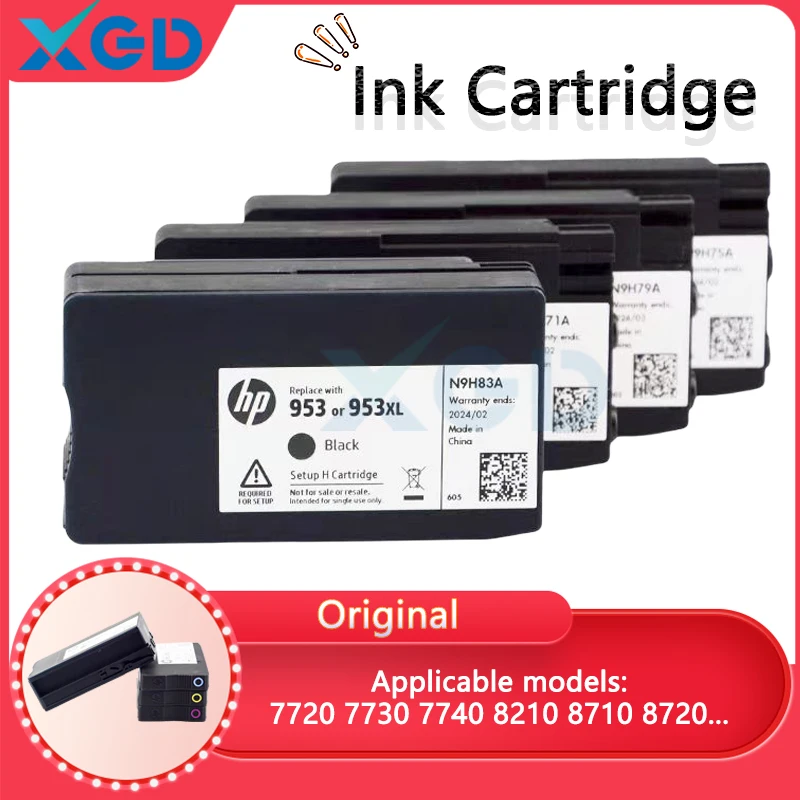 

Original Ink Cartridge For HP 953 953XL For HP 953 7720 7730 7740 8210 8218 8710 8715 8718 8719 8720 8725 8728 8730 8740 Printer