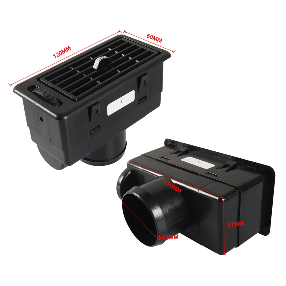 Bocchetta di Ventilazione Anteriore per Auto, Uscita Aria Condizionata per Cruscotto, per RV, ATV, Camion, Rimorchio - Image 3