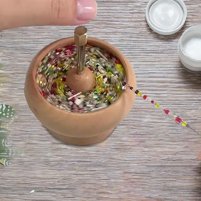 Gyöngy Rakodó Gyöngyös Fonó Fahold Tartó Kiegészítők Ékszerekhez, A Derék Karkötők Készítése Gyorsan Barkácsolás - Image 4