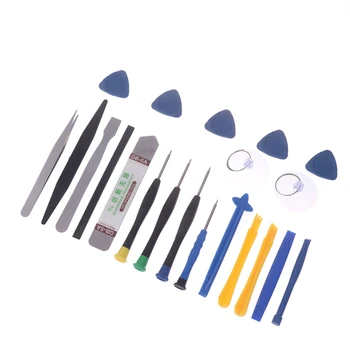 Kit di strumenti di apertura 21 In 1 Kit di strumenti Set di cacciaviti per riparazione di telefoni cellulari strumenti di smontaggio per telefono Tablet Laptop
