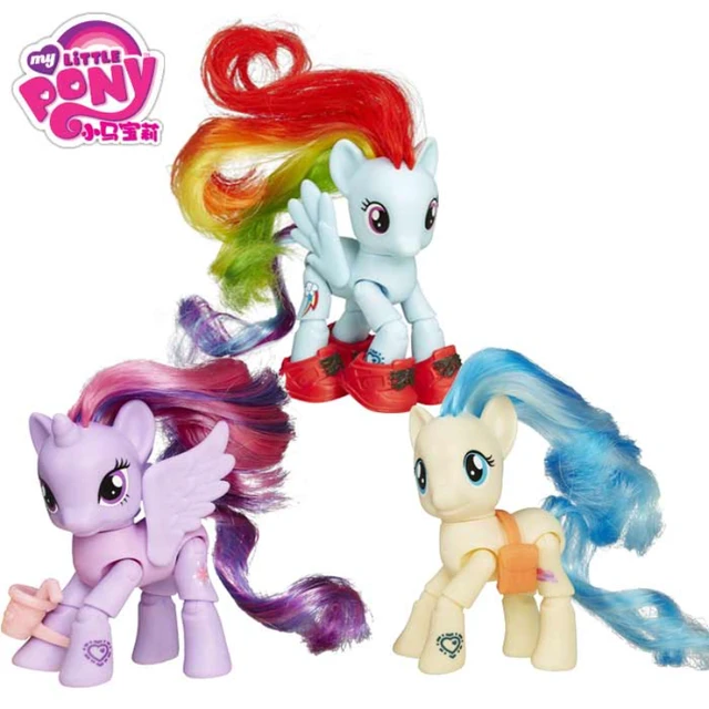 My Little Pony – figurine originale de dessin animé pour enfants, jouet  pour filles, cadeau - AliExpress