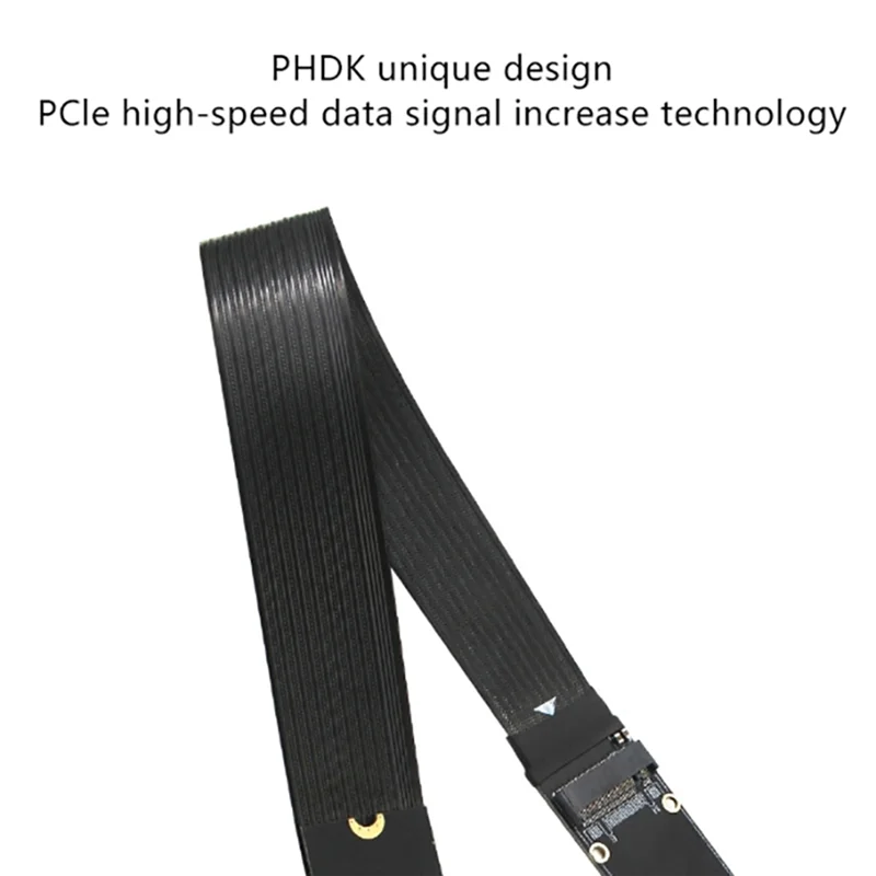듀얼 프로토콜 PCIE4.0 M.2 M 키 NVME 확장 케이블 라이저 카드 (2230 2242 2260 2280 M.2 PCI-E / M2 NGFF SATA SSD-Y41A 용)