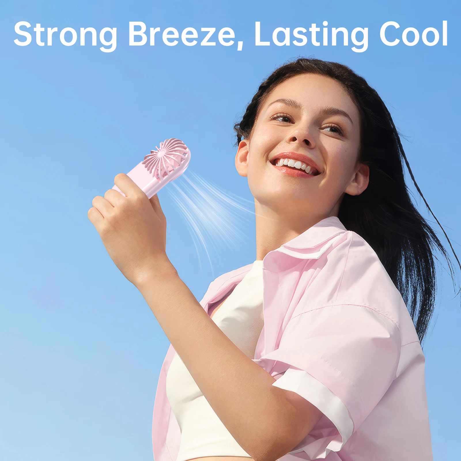 2026 New Mini Fan Small Portable Fans: Personal Makeup Handheld Fans USB Rechargeable, Lightweight Home Office Outdoor_voghion.com