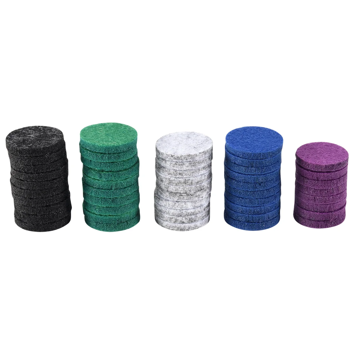 48 Pcs Washable Refill Pads Felt Pads Diameter 22mm for Car Essential oil diffuser locket