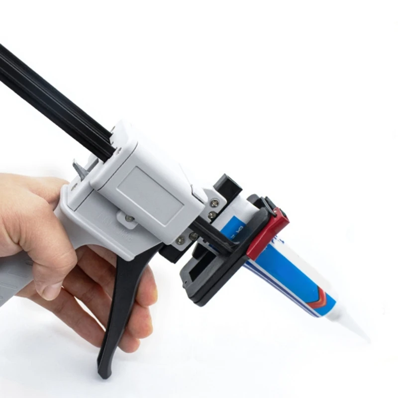 Silicone Glues Guns for Manual Extrusion of Toothpaste Tube Glues Dispensing Tool Aluminum Tube Squeezer Extruder Guns 37JD