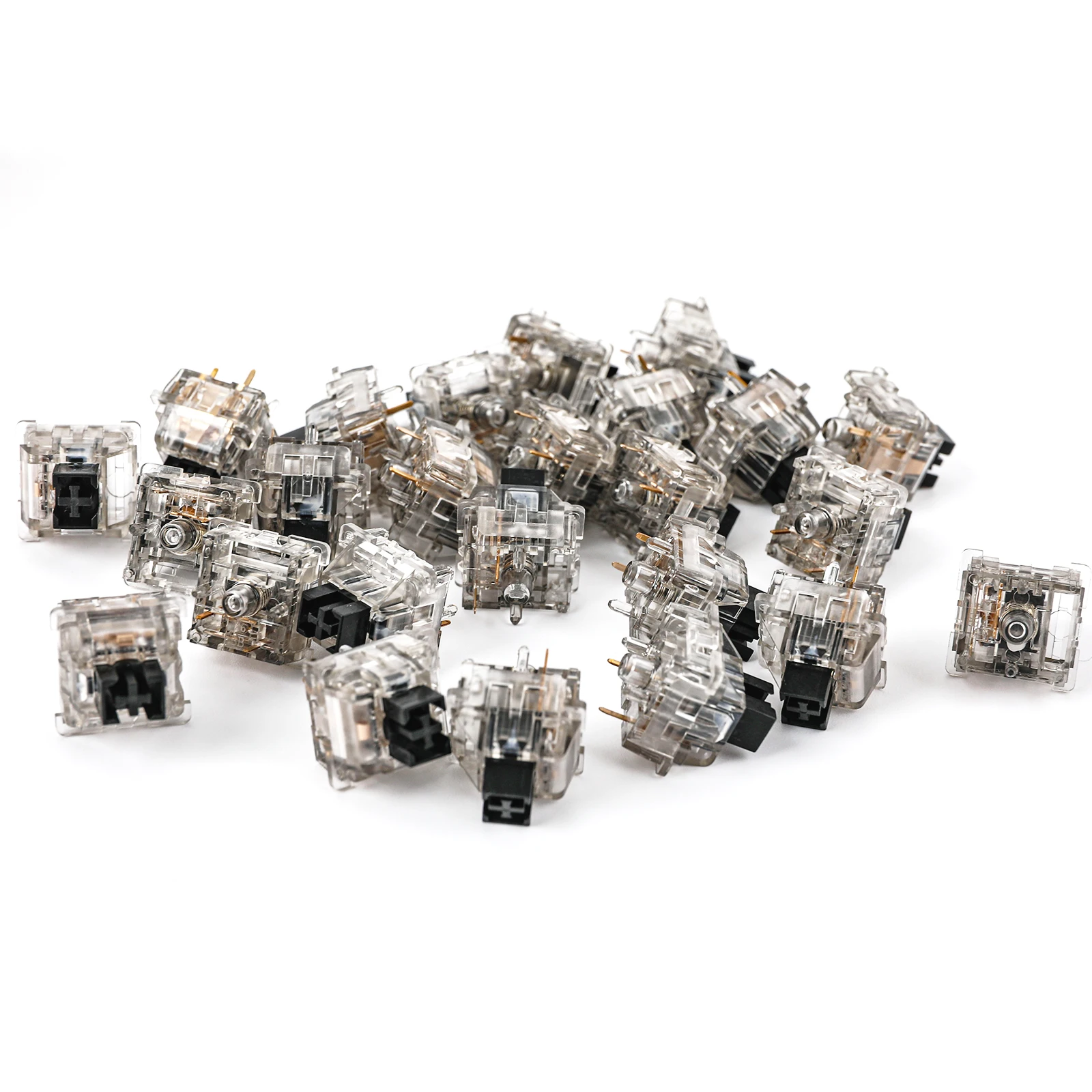 Epomaker-leobog Ink Crystal Switch Tátil v3 Pom Stem Compatível com Teclados mx Pinos 50g 100 Pcs - Imagem 5